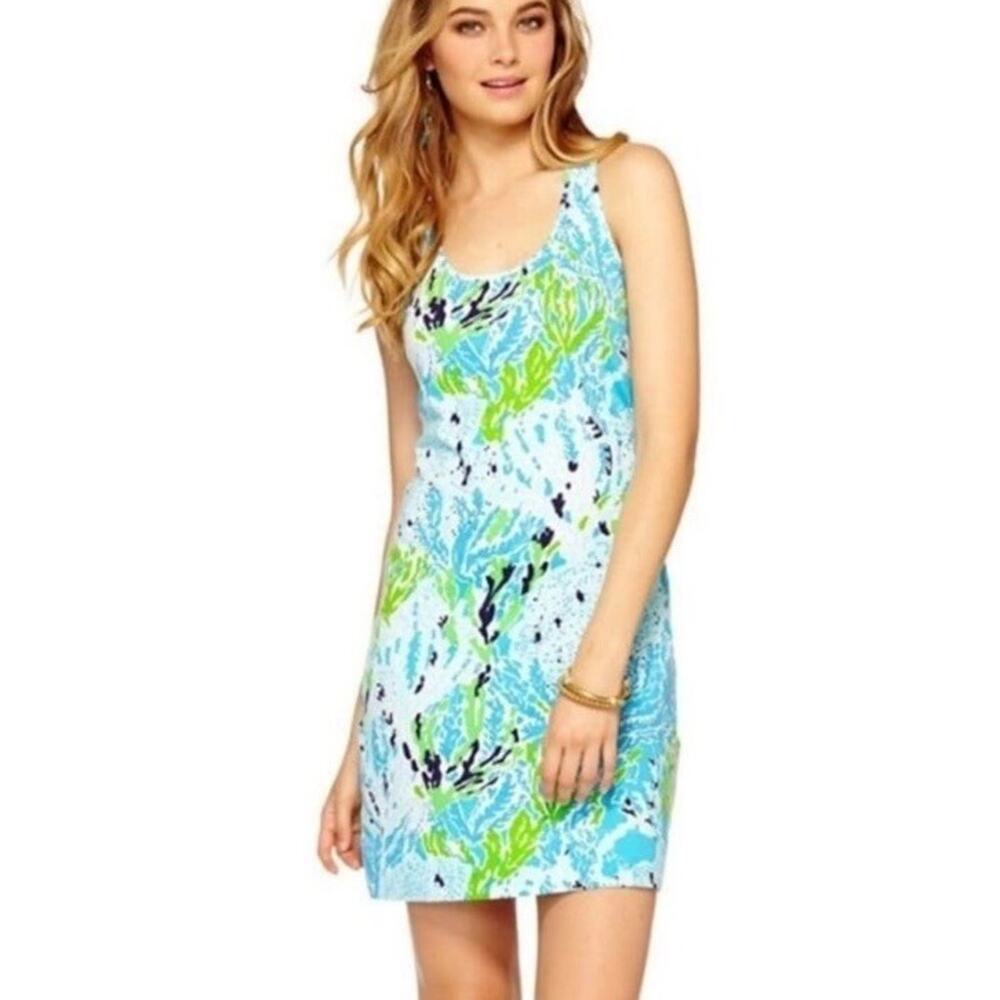 Lilly Pulitzer Cordon Dress Size Medium Racerback Lets Cha Cha Tank Preppy M